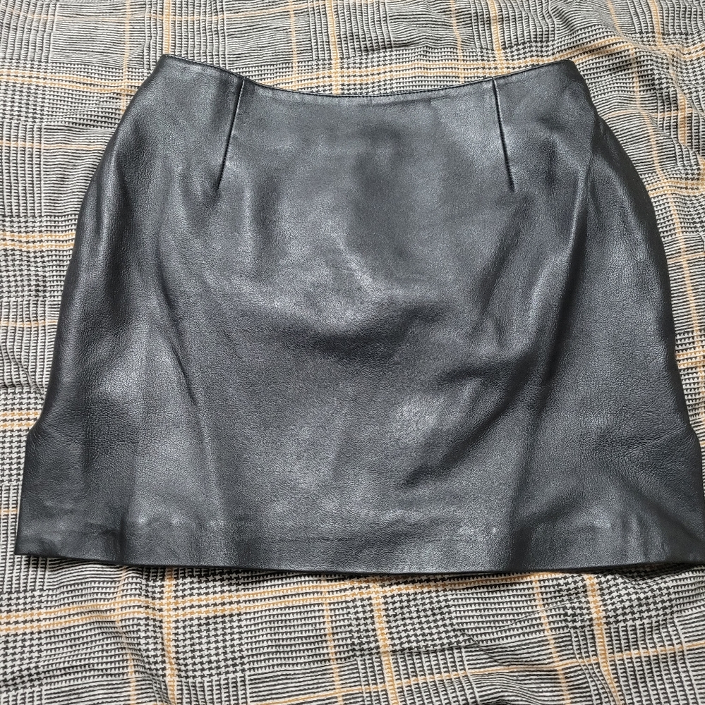 Hugo Buscati Black Mini Skirt